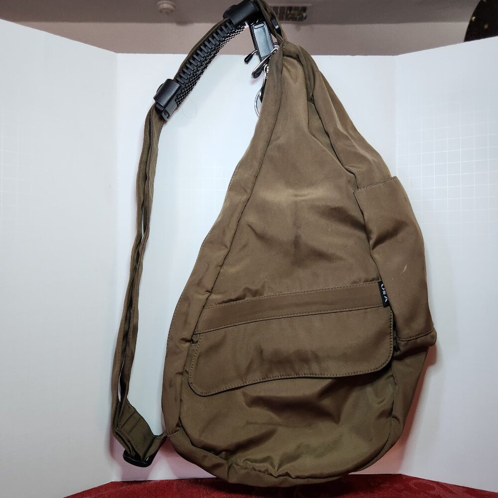 Ameribag The Healthy Back Bag Brown Crossbody Bag